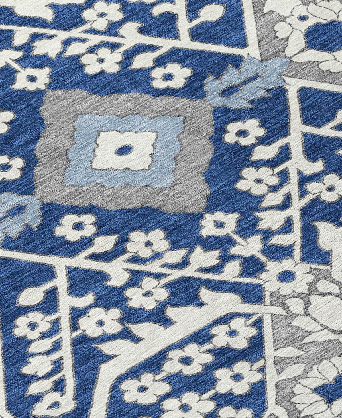 Addison Chantille Acn863 2'3"x7'6" Runner Area Rug In Navy