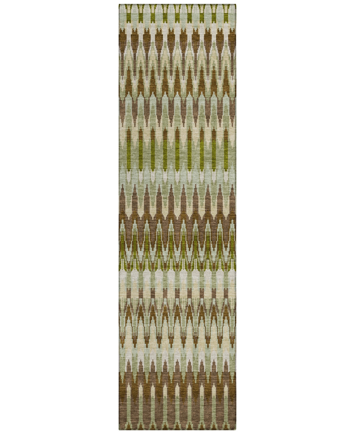 Addison Chantille Acn860 2'3"x7'6" Runner Area Rug In Green