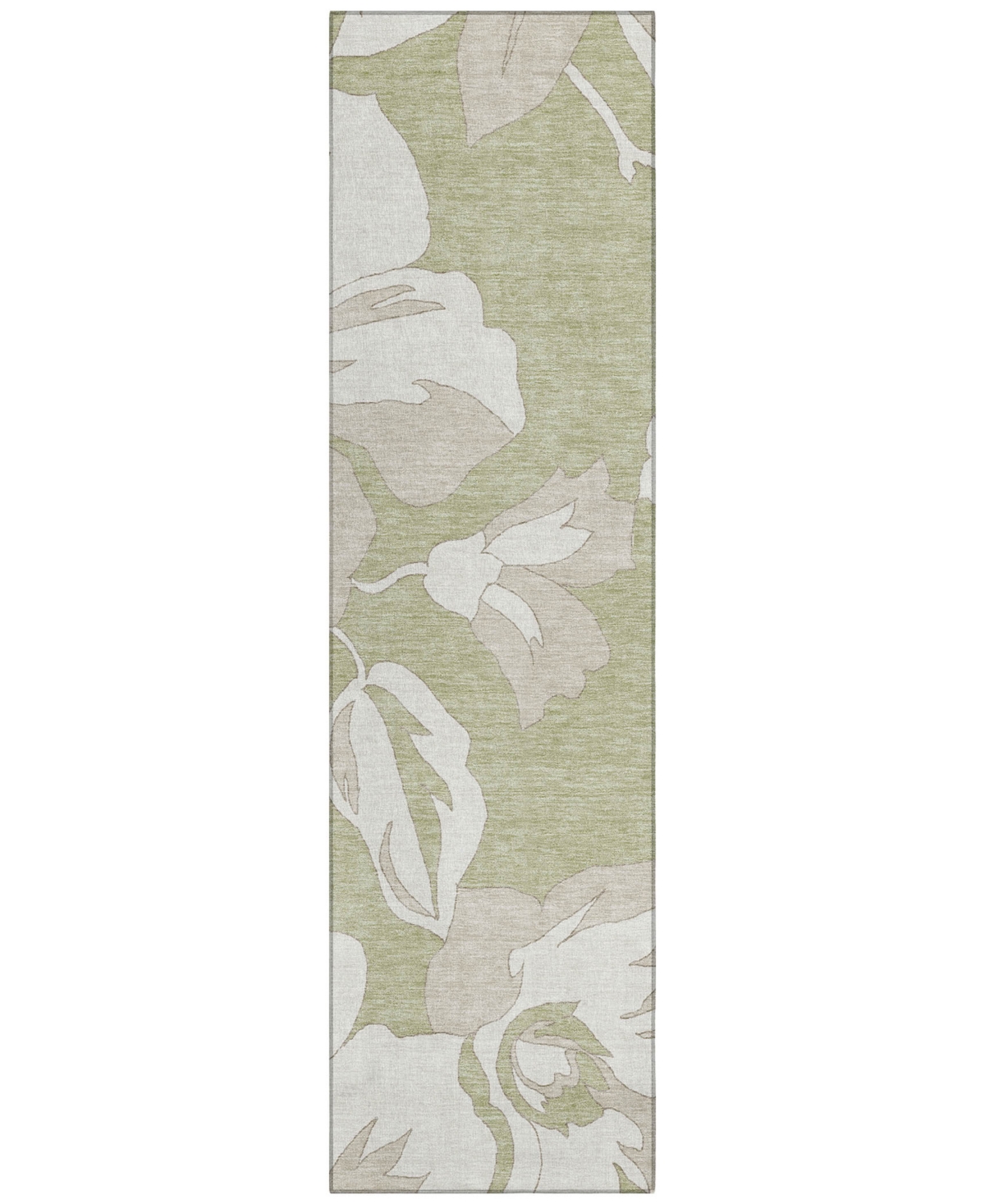 Addison Chantille Acn857 2'3"x7'6" Runner Area Rug In Sage