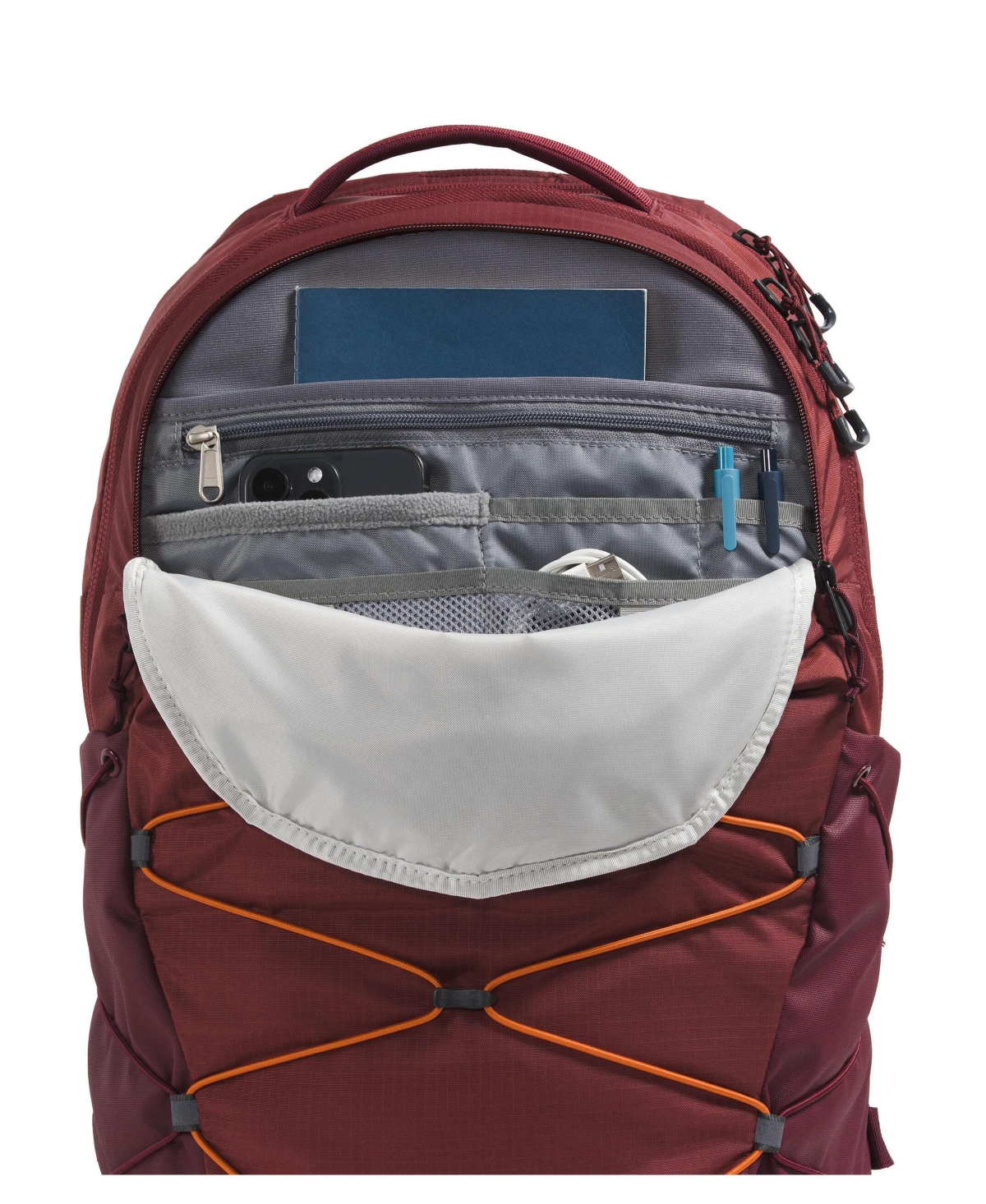 The North Face Men's Borealis Backpacks Messengers In Sumac,iron Bronze