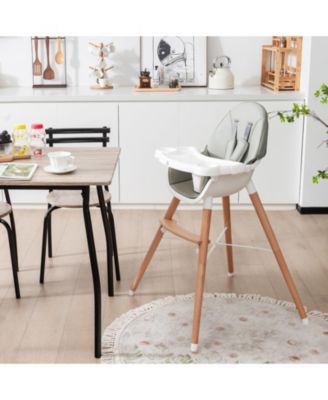 Boys High Chair with Dishwasher Safe Tray