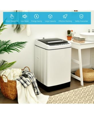 Full-Automatic Washing Machine 1.5 Cubic Feet 11 LBS Washer and Dryer