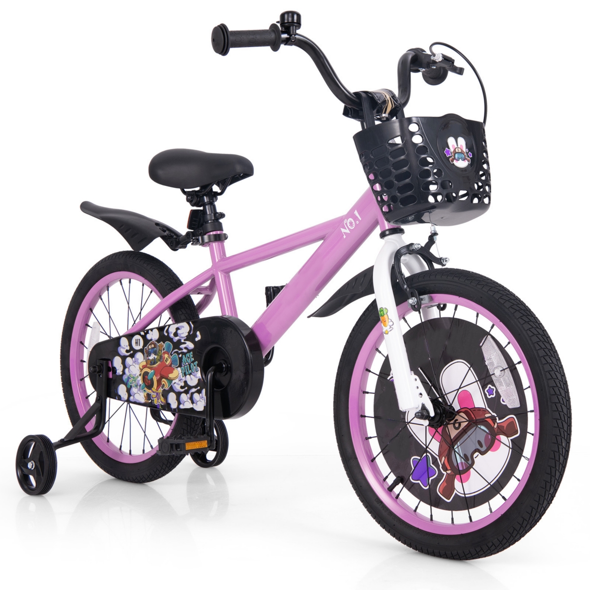 Kids Bike for 3-5 Years Old Sport Bicycle with Adjustable Handlebar and Saddle