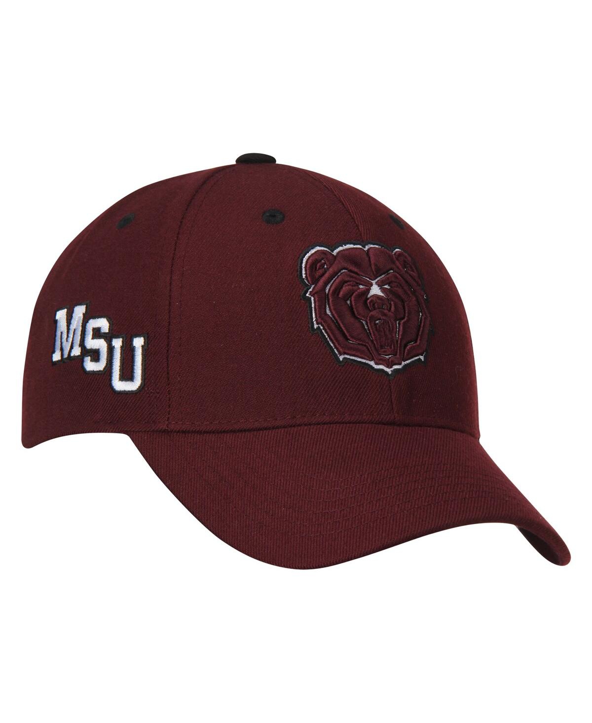 Top Of The World Men's Maroon Missouri State University Bears Triple Threat Adjustable Hat In Maroon