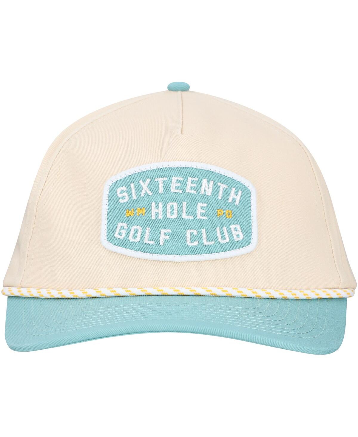 Shop Barstool Golf Men's Cream Wm Phoenix Open Rope Adjustable Hat