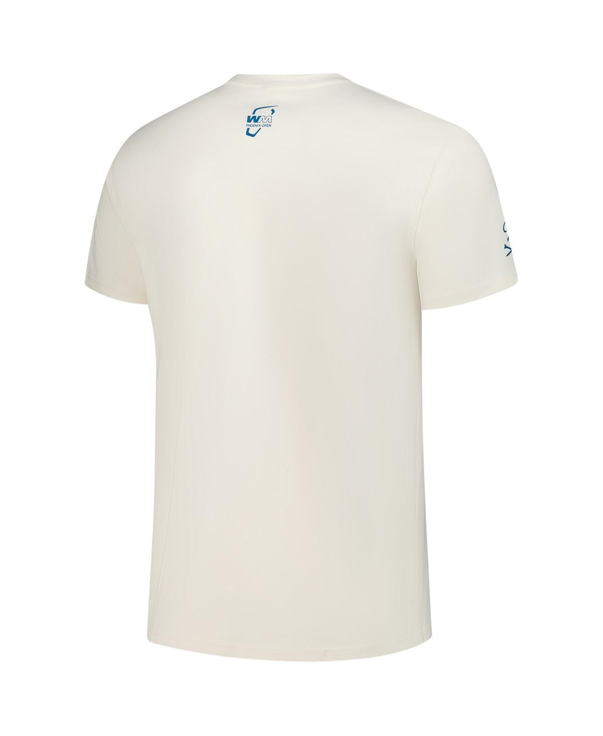 BARSTOOL GOLF MEN'S CREAM WM PHOENIX OPEN 16TH HOLE T-SHIRT 