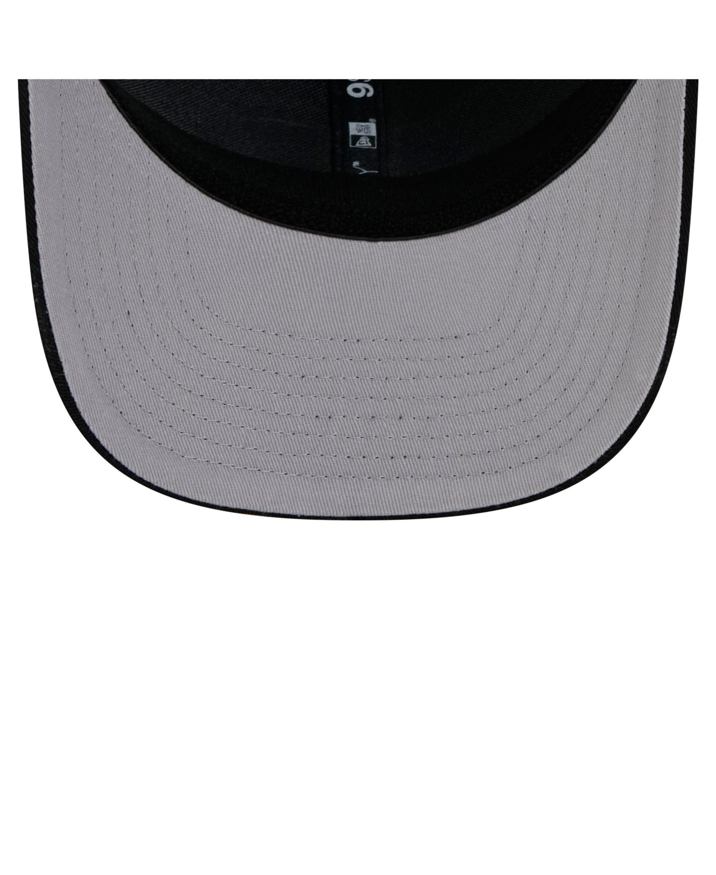 Мужская кепка New Era Black/White Philadelphia Flyers Core Trucker 9SEVENTY Stretch-Snap Hat — фото 3