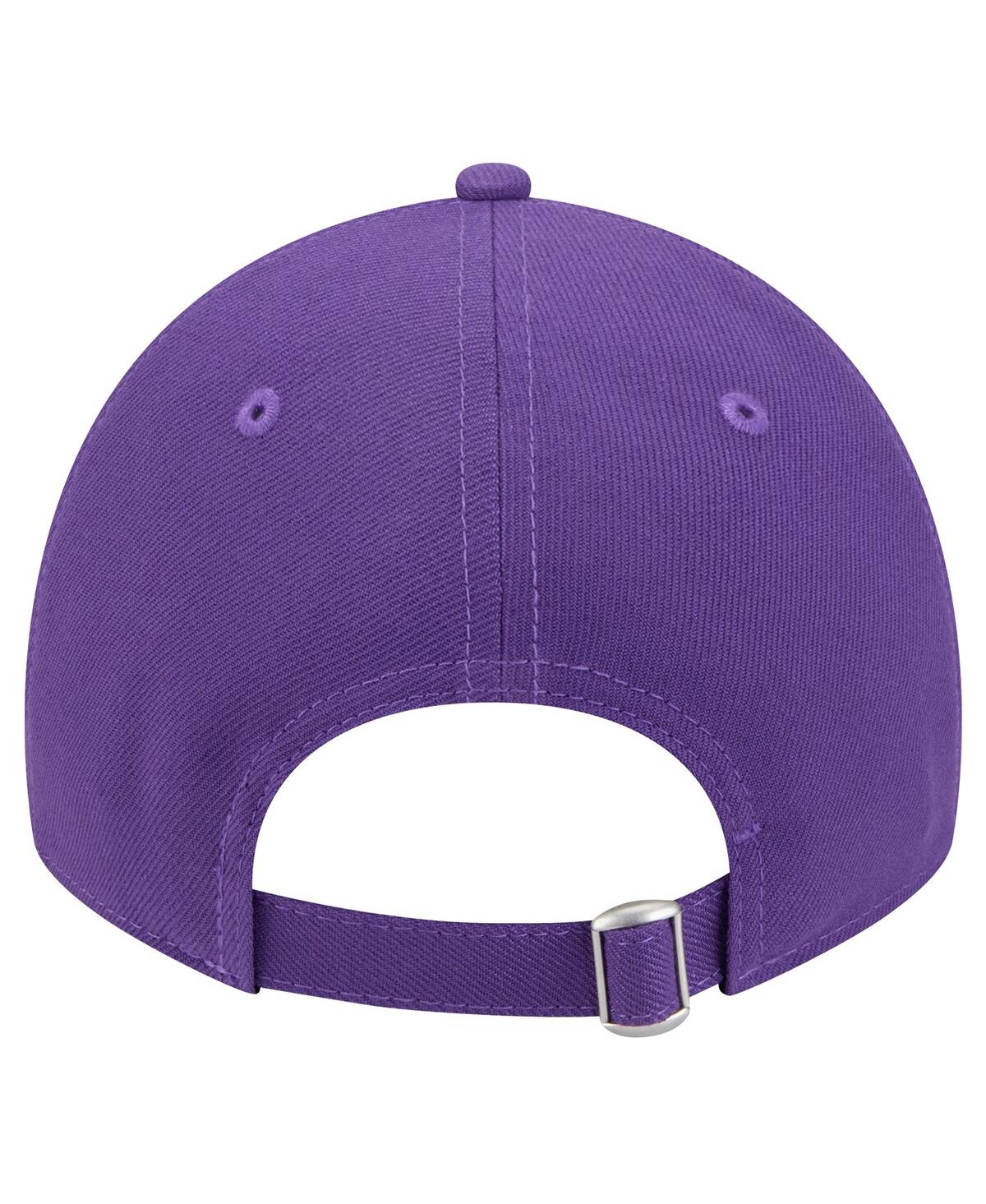 New Era Men's And Women's Purple Los Angeles Sparks Core Logo 9twenty Adjustable Hat In Purple