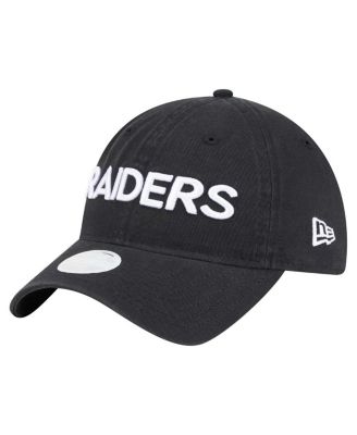 Women's Black Las Vegas Raiders Cece 9TWENTY Adjustable Hat