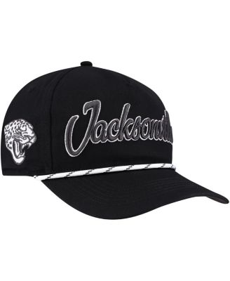 '47 Brand - Men's Black Jacksonville Jaguars Overhand Speckle Hitch Adjustable Hat