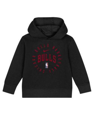 Toddler Black Chicago Bulls Practice Club Pullover Hoodie and Sweatpants Set