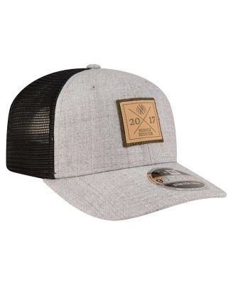 Men's Heather Gray Nashville SC 9SEVENTY COOLERA Stretch-Snap Adjustable Hat