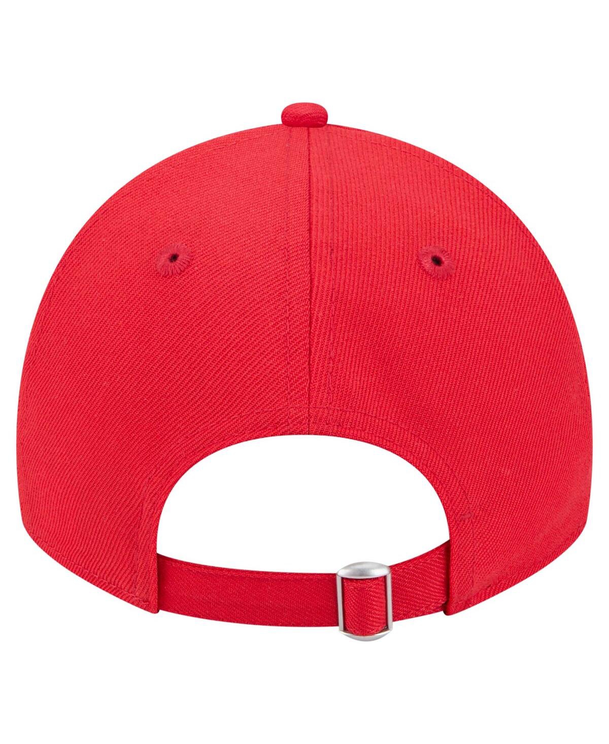 NEW ERA MEN'S RED INDIANA FEVER 9TWENTY ADJUSTABLE HAT 