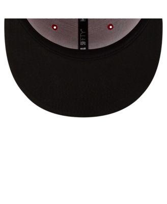 Men's Red/Black Erie SeaWolves Theme Night Pepperoni 59FIFTY Fitted Hat