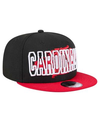 Men's Black St. Louis Cardinals Splatter 9FIFTY Snapback Hat