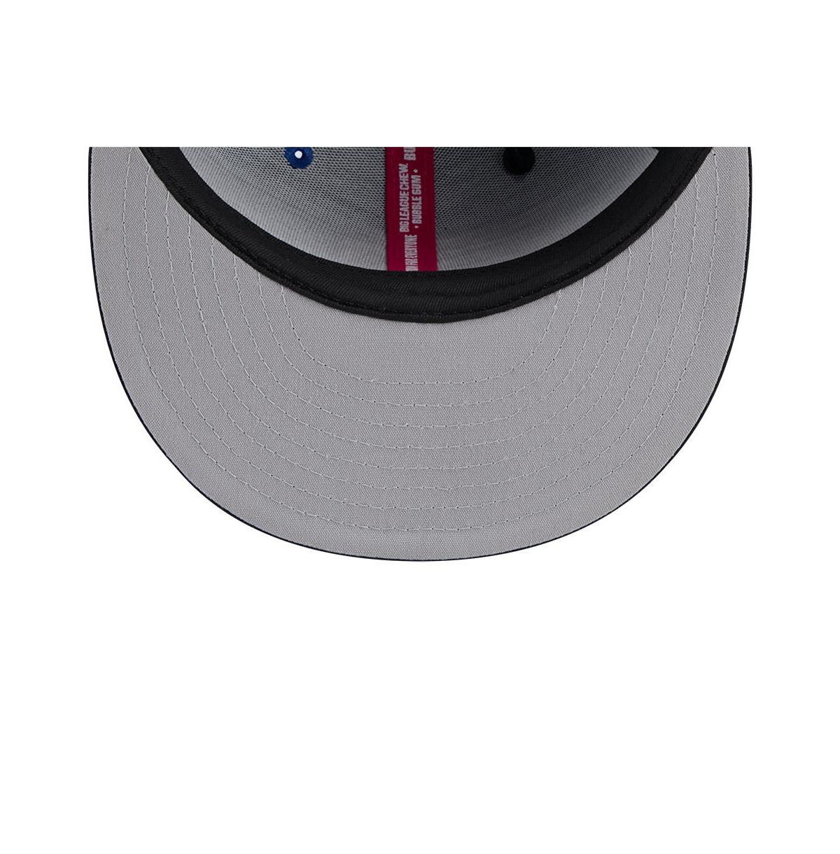 New Era Men's Royal/black Pittsburgh Pirates Watermelon Big League Chew Flavor Pack 9fifty Snapback Hat In Royal,black