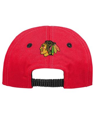 Baby Boys and Girls Red Chicago Blackhawks My First Tail Sweep Slouch Flex&nbsp;Hat