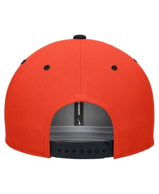 Men's White/Orange Oregon State Beavers Pro Performance Snapback Hat