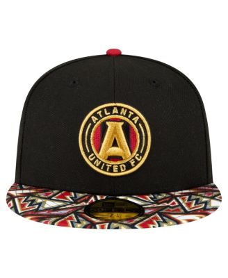 Men's Black Atlanta United FC Element Tech Pack 59FIFTY Fitted Hat
