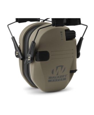 Walker's Razor Slim Electronic Shooting Muffs 3-Pack (Flat Dark Earth FDE