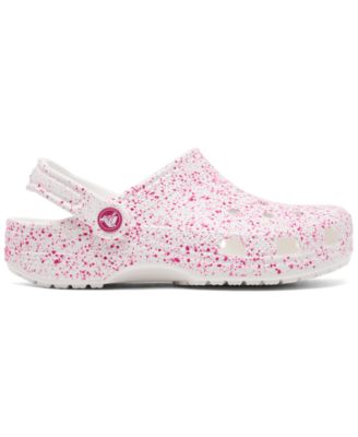 Big Kids Classic Splatter Paint Clogs from Finish Line