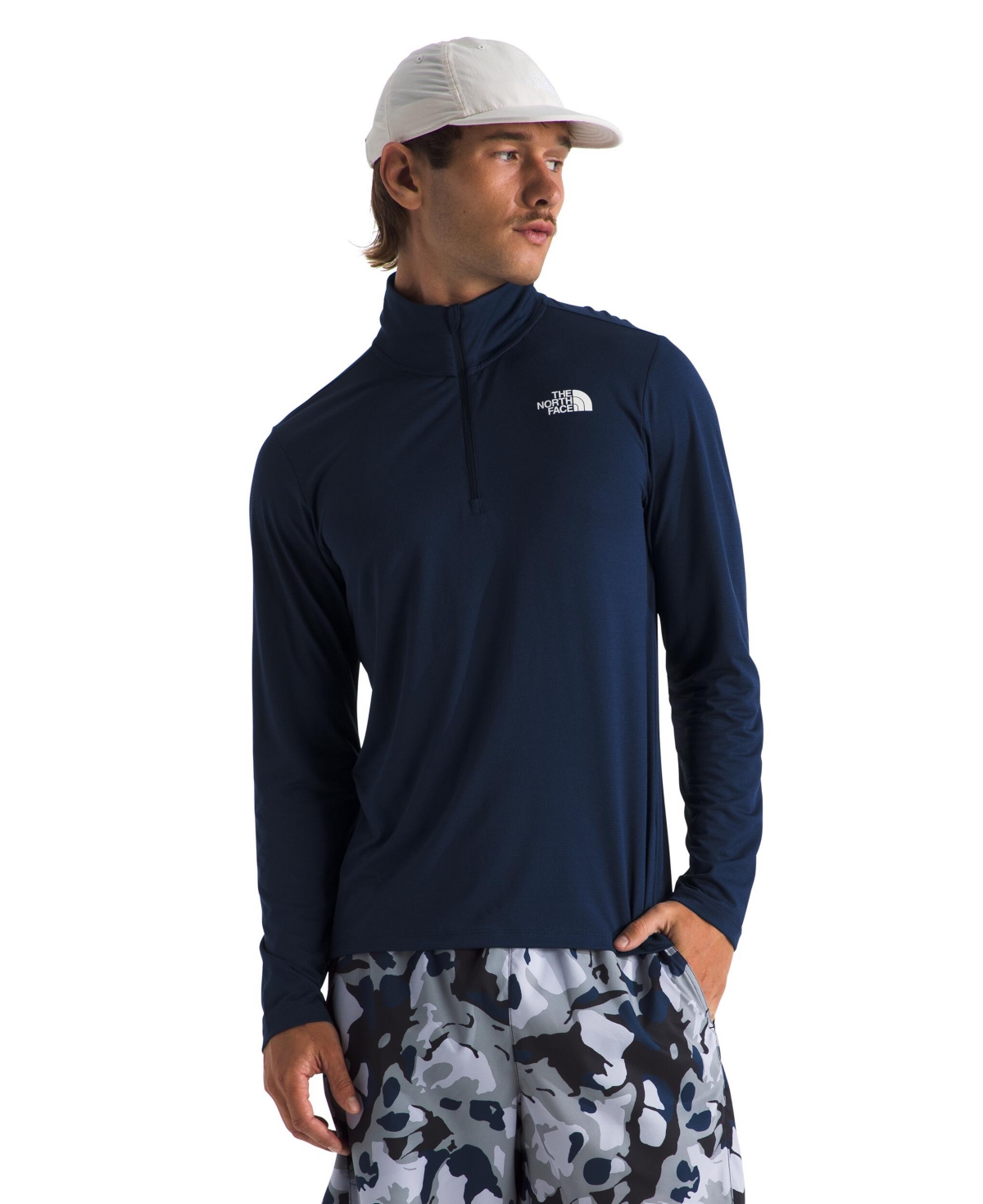 THE NORTH FACE MEN'S ZIP T-SHIRT 