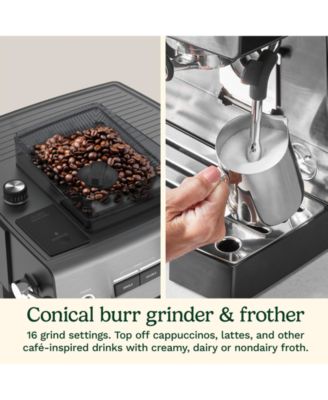 Espresso Bar Grind & Brew Espresso Machine, EM-640 