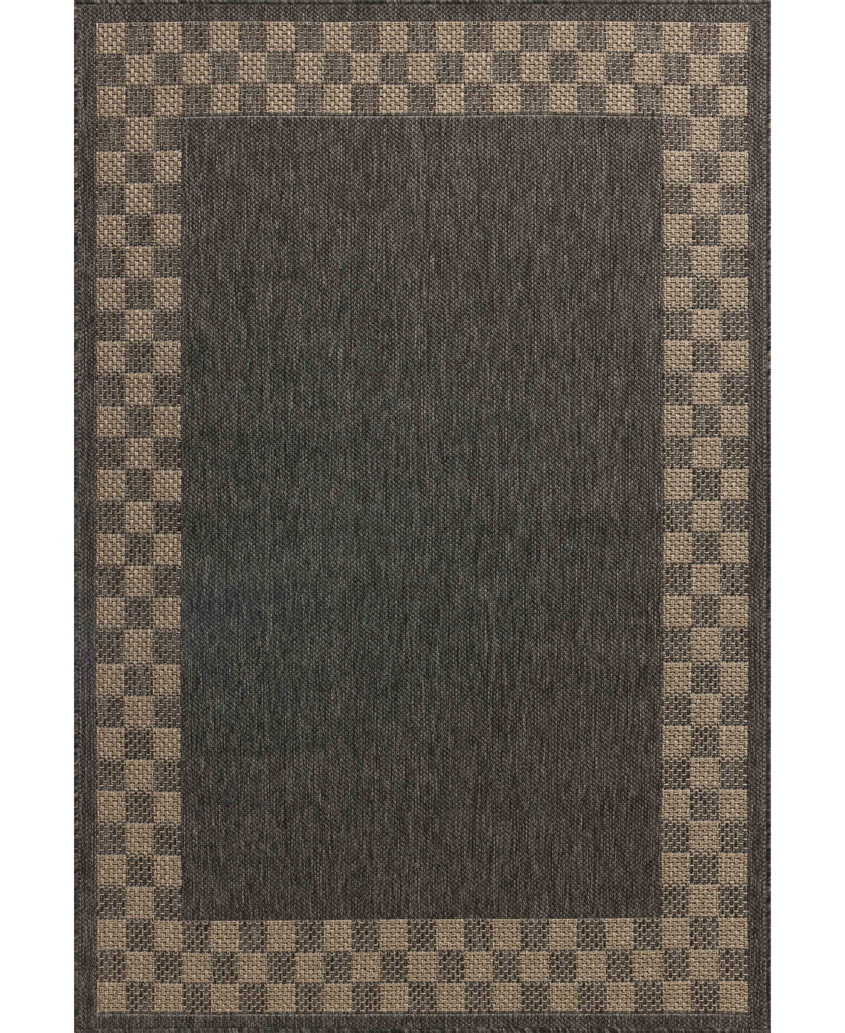 Chris Loves Julia Providence Prc-01 7'6''x10' Area Rug In Charcoal