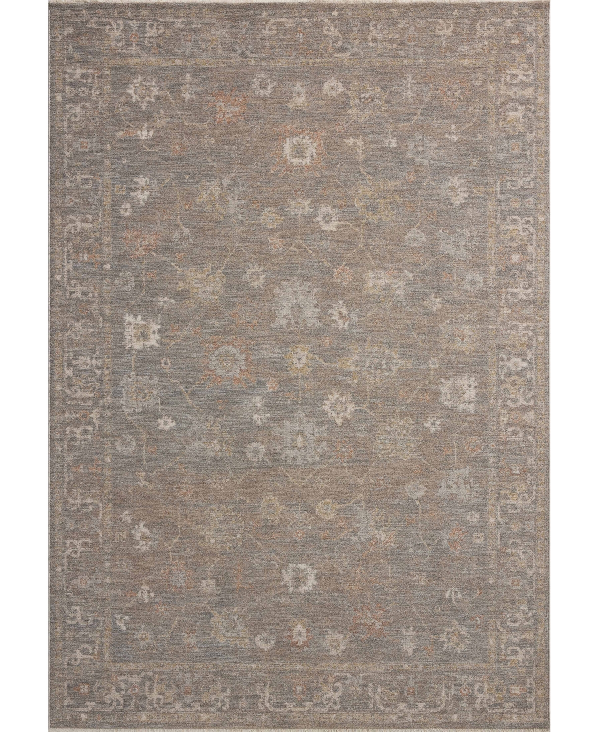 Chris Loves Julia Louisa Loi-01 9'6''x13'1'' Area Rug In Slate