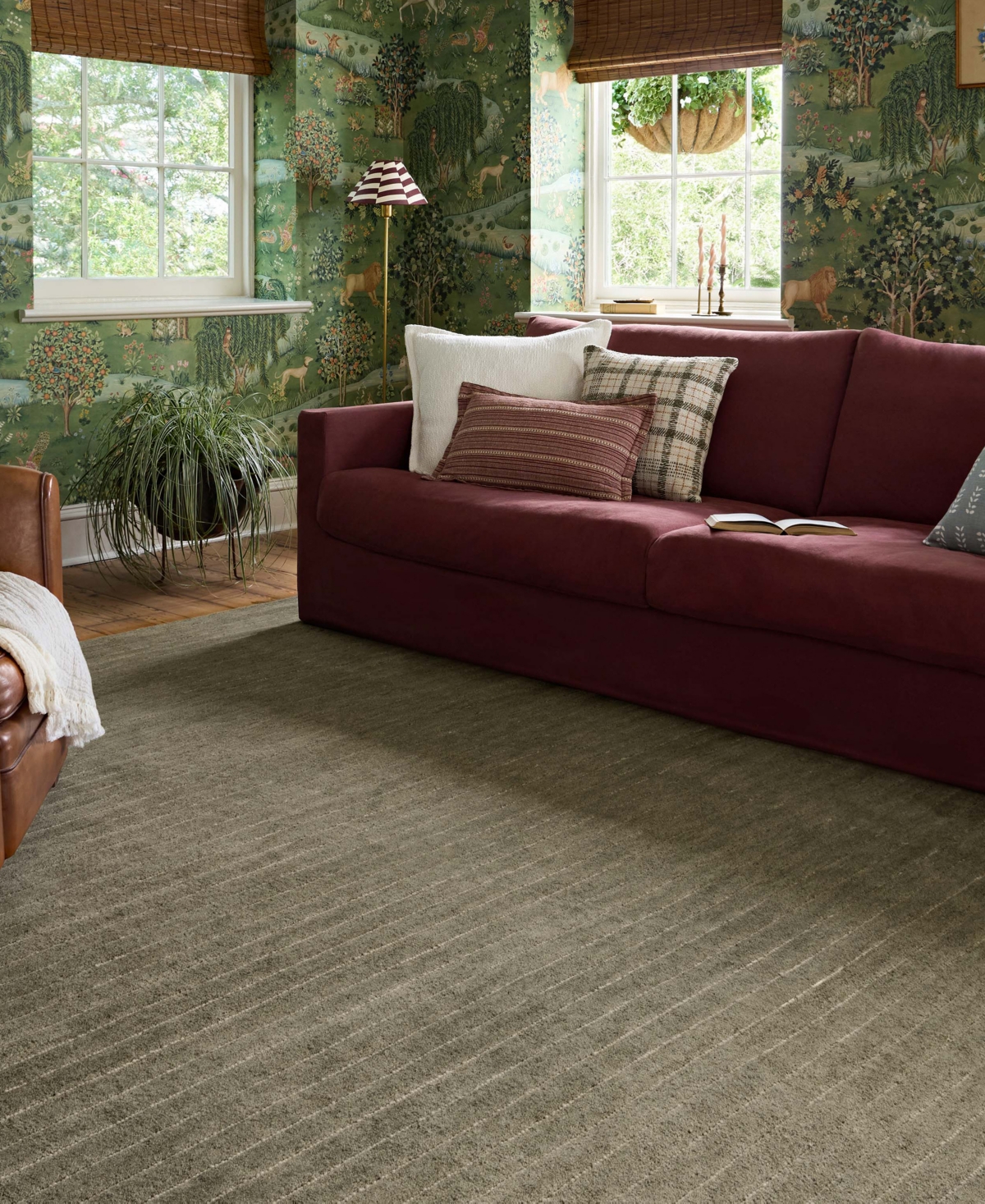 Chris Loves Julia Henry Hey-01 3'6''x5'6'' Area Rug In Green
