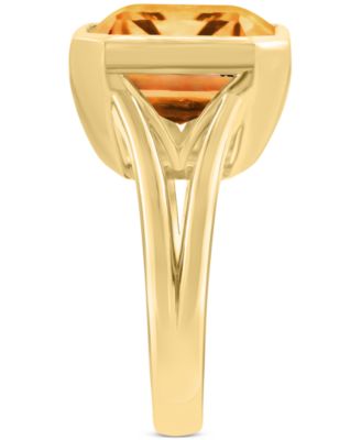 EFFY&reg; Citrine Statement Ring (11 ct. t.w.) in 14k Gold over Silver (Available in Blue Topaz)