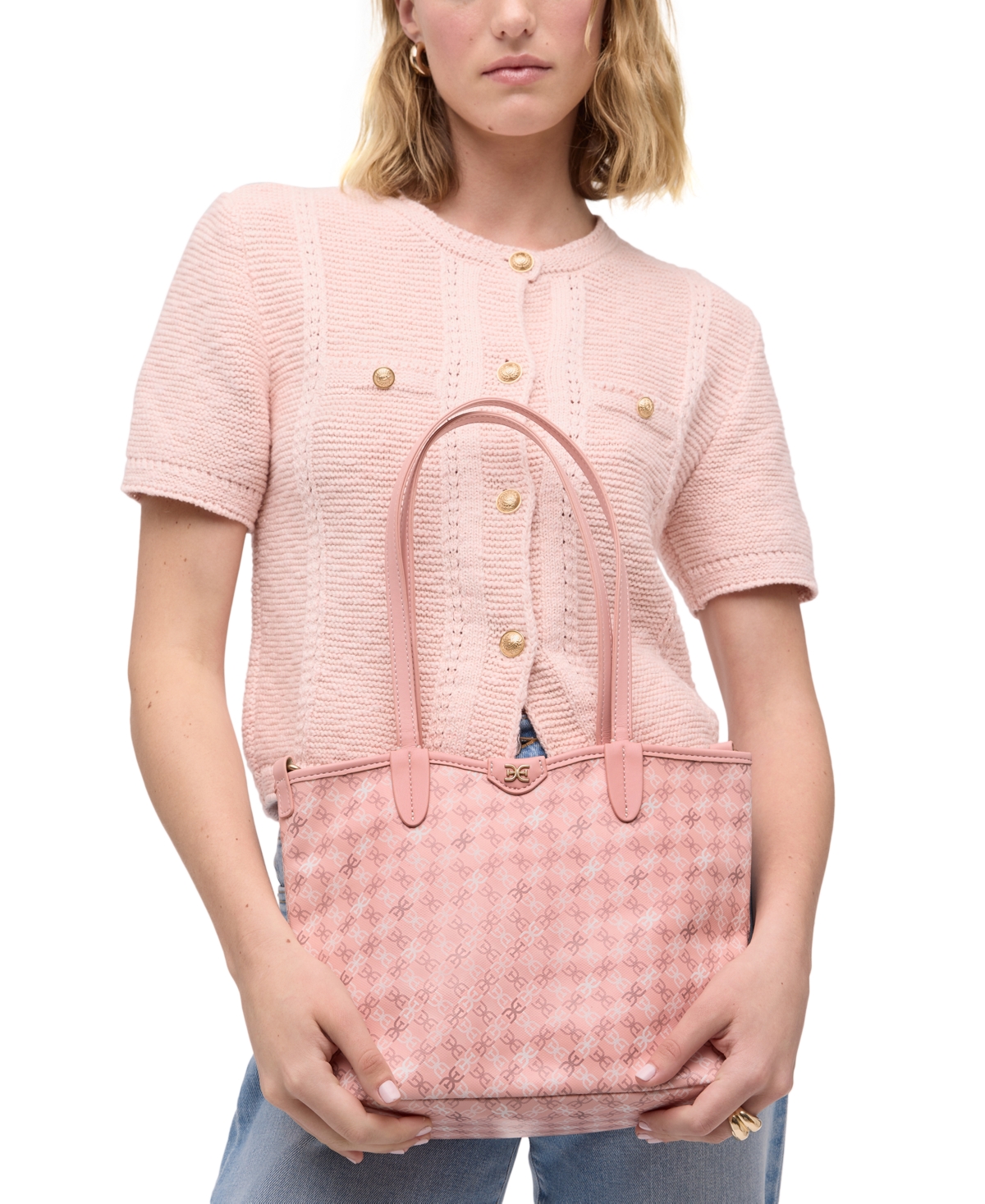 SAM EDELMAN HARPER SMALL SHOPPER TOTE 