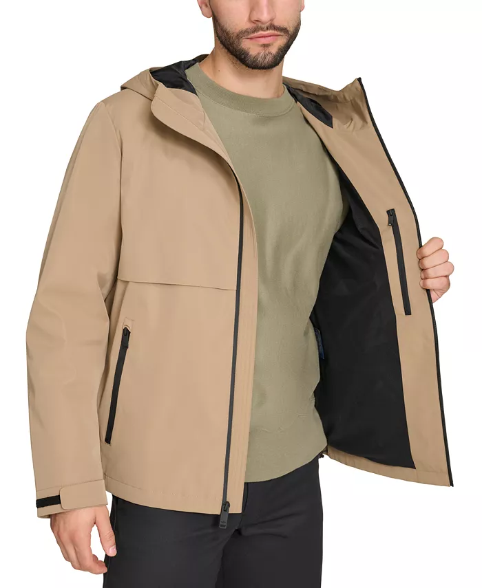 Men's Hooded Rain Jacket - thumbnail 4