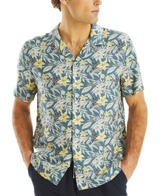 Nautica - Men's Floral Camp Shirt