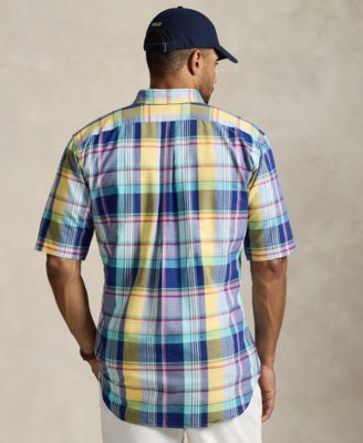 Men's Big & Tall Plaid Oxford Shirt