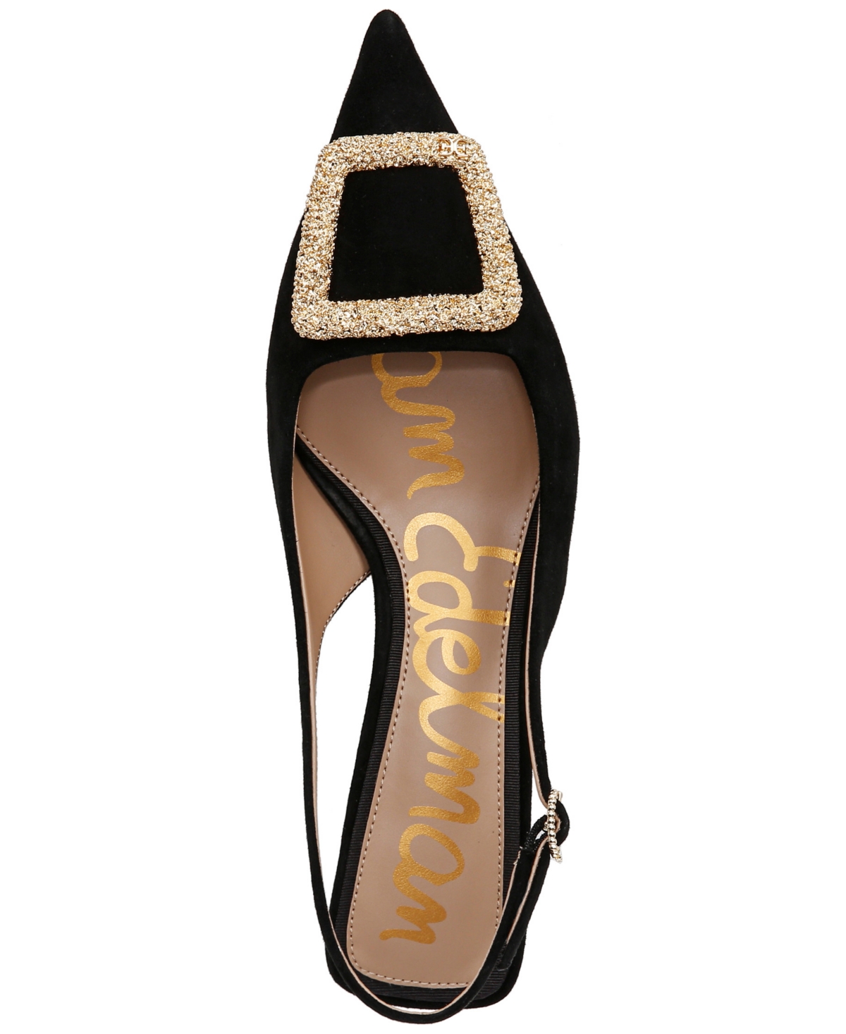 Sam Edelman Women's Kammie Slingback Dress Pumps In Black Leather