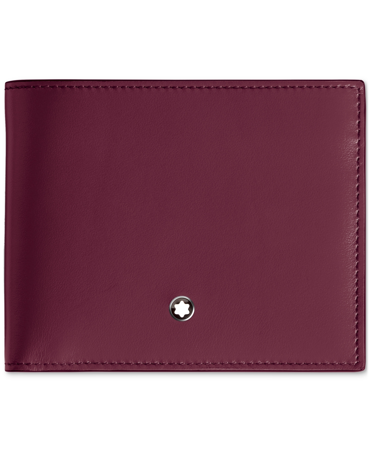 Meisterstuck 6cc Leather Wallet - Cassis