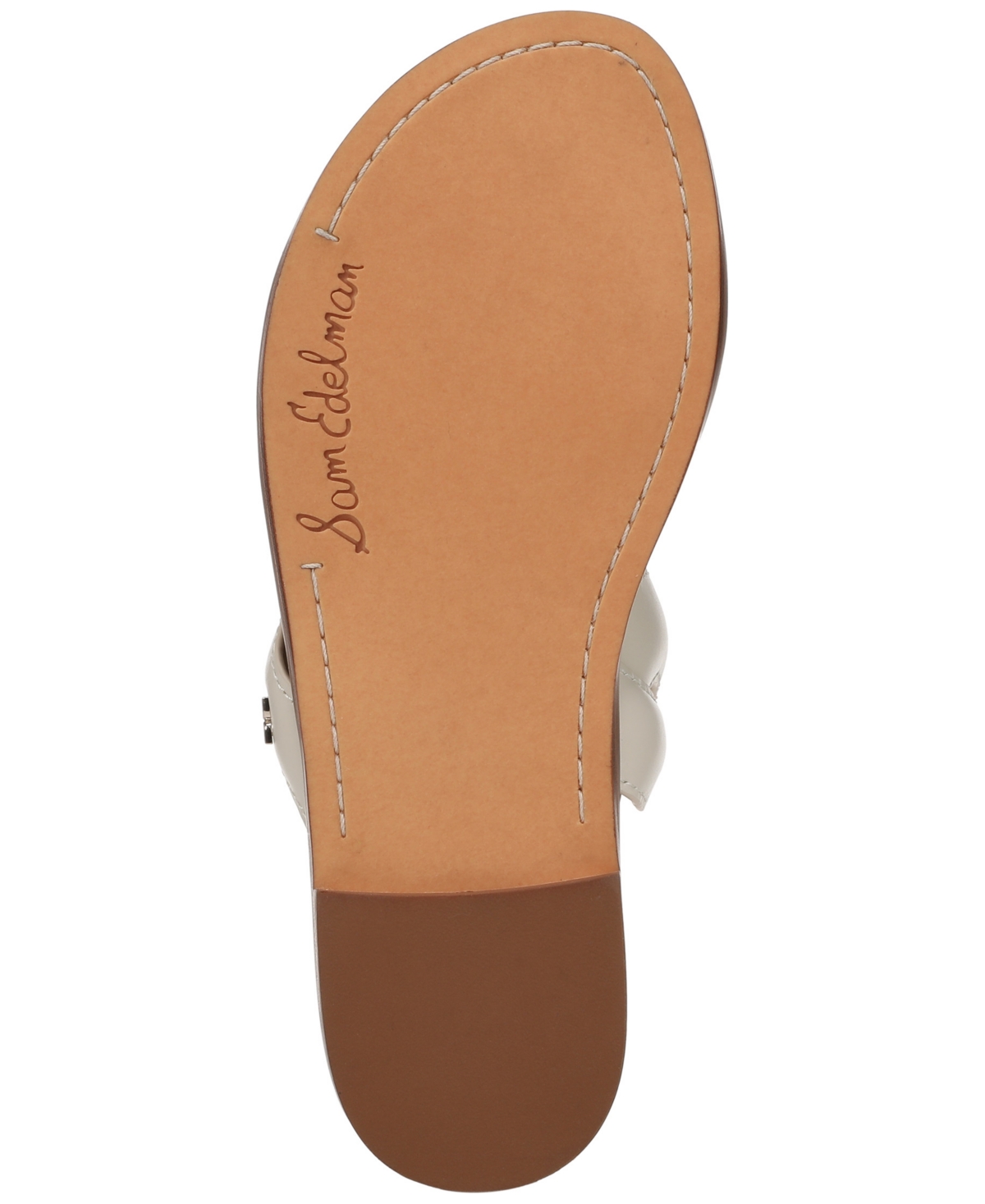 Sam Edelman Hellen Braided Slide Sandal Modern Ivory Leather In White