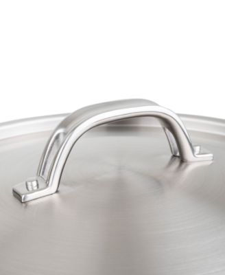 Professional 5-Ply Stainless Steel 6.4-Quart Casserole Pan