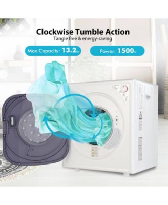 1500W Compact Laundry Dryer with Touch Panel