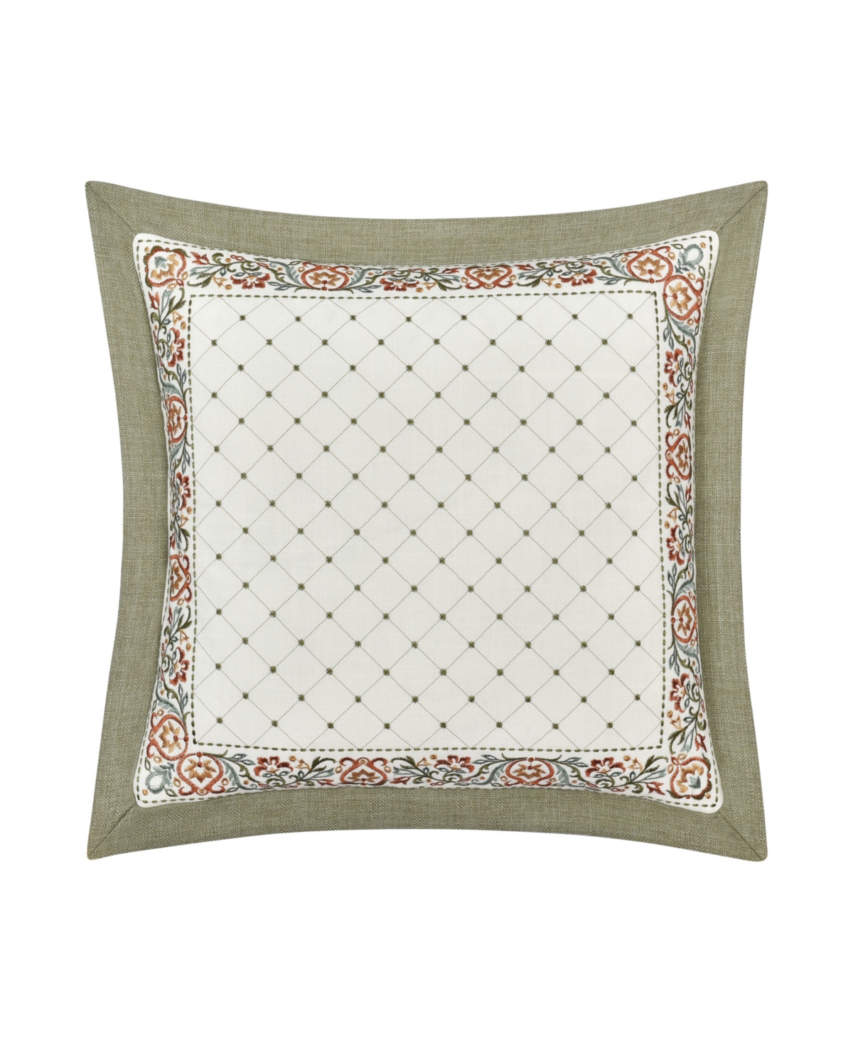 J Queen New York Athena Decorative Pillow, 18" X 18" In Harvest