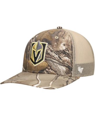 '47 Brand - Men's Realtree Camo Vegas Golden Knights Logo Trucker Adjustable Hat