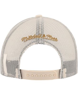 Men's Cream Vegas Golden Knights Foam Front Trucker Adjustable Hat