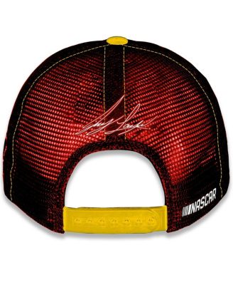 Men's Checkered Flag Sports Yellow Joey Logano 2024 NASCAR Cup Series Champion Patch Adjustable Hat