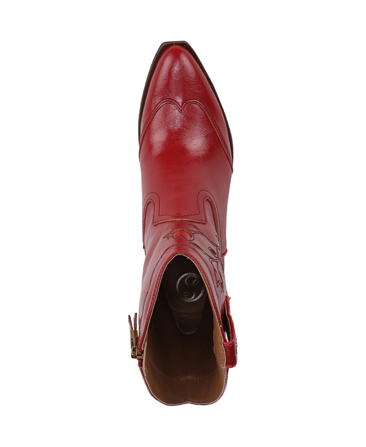 Sam & Libby Women's Flash Block Heel Western Booties