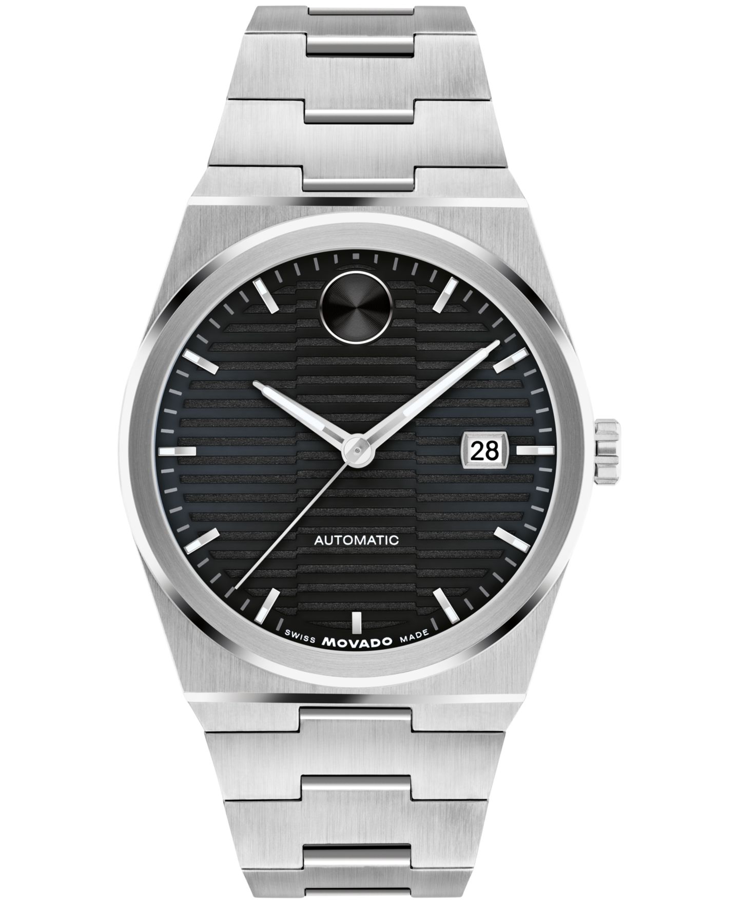 Мужские часы Movado Bold Quest Swiss Automatic Stainless-Steel Watch, 39mm — фото 1