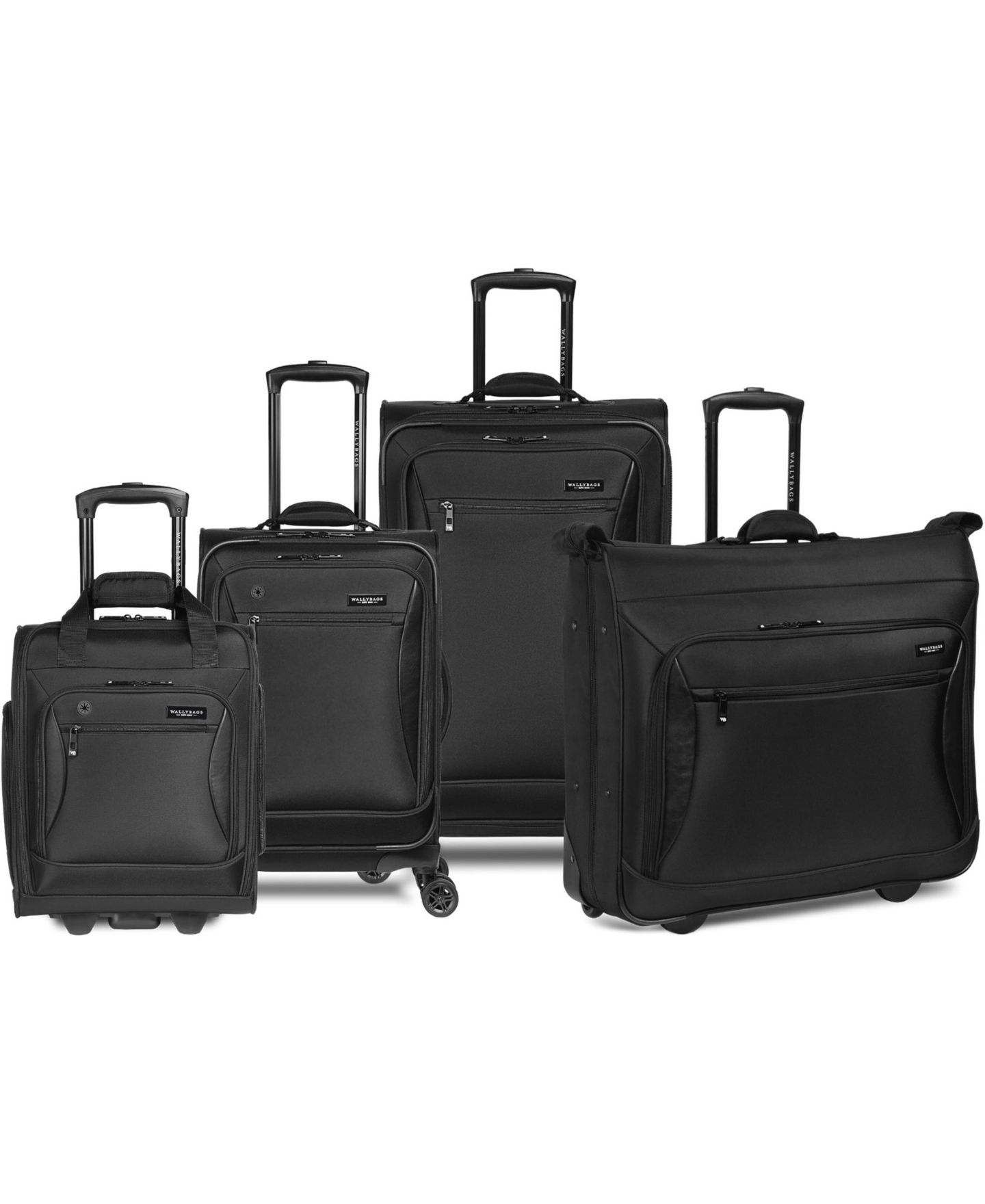 Сумка WallyBags 45" Premium Rolling Garment Bag with Multiple Pockets, цвет: Чёрный — фото 8