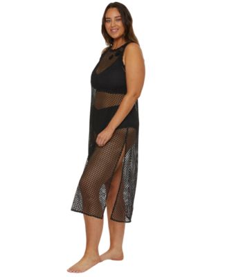 Women's Castaway Island Crocheted Cover-Up Dress