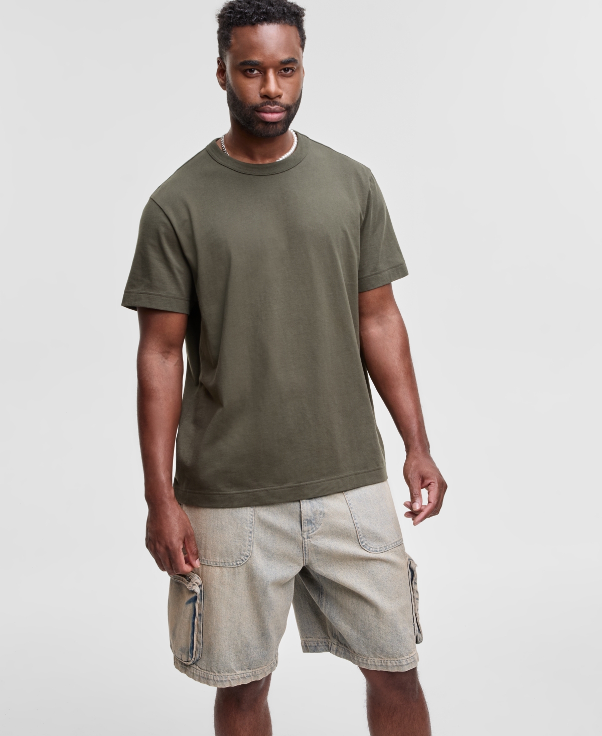 MODE OF ONE MEN'S REGULAR-FIT T-SHIRT, CREATED FOR MACY'S 