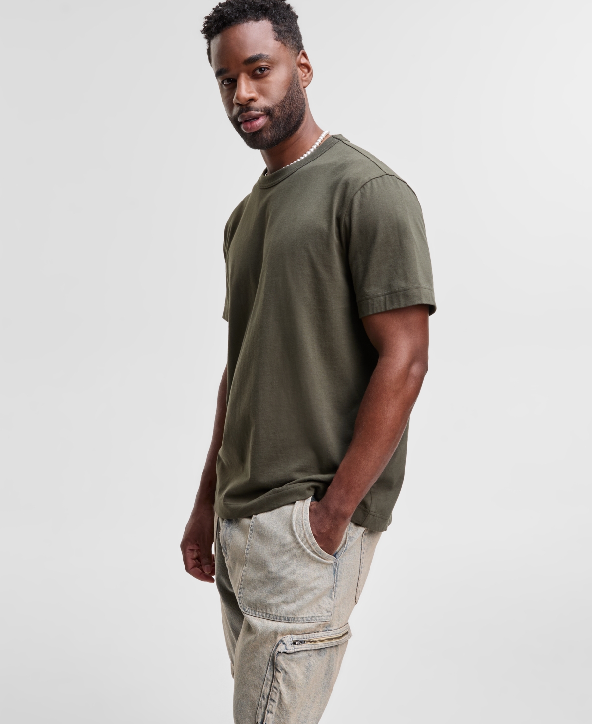 MODE OF ONE MEN'S REGULAR-FIT T-SHIRT, CREATED FOR MACY'S 